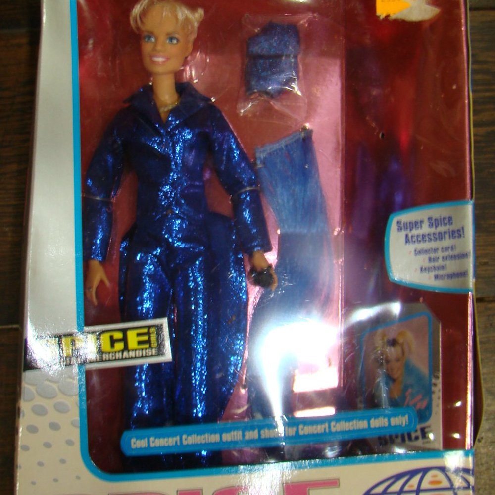 1998 Baby Spice Doll Emma Spice Girls Concert Collection Original Box Galoob